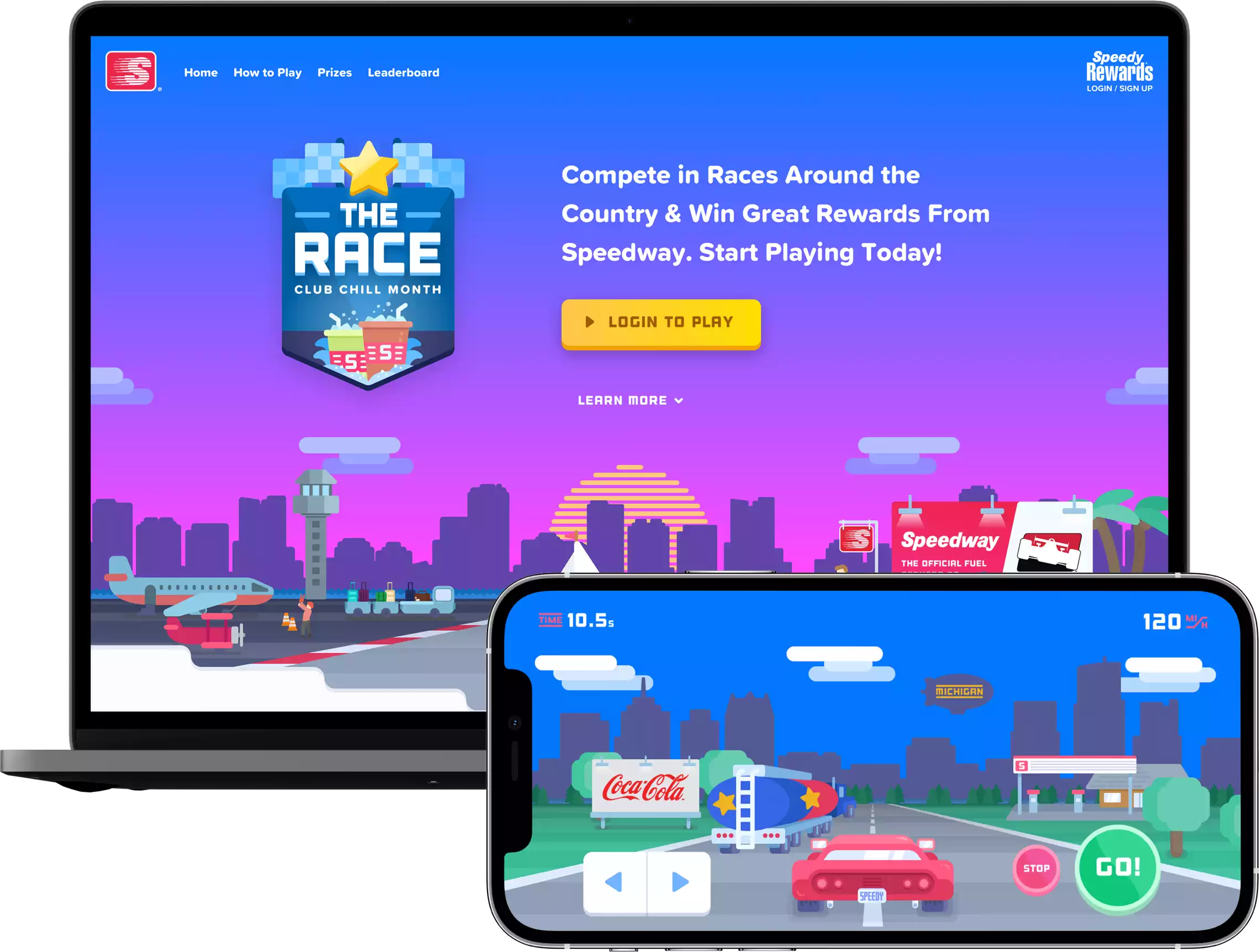 The Race Speedway Game Website